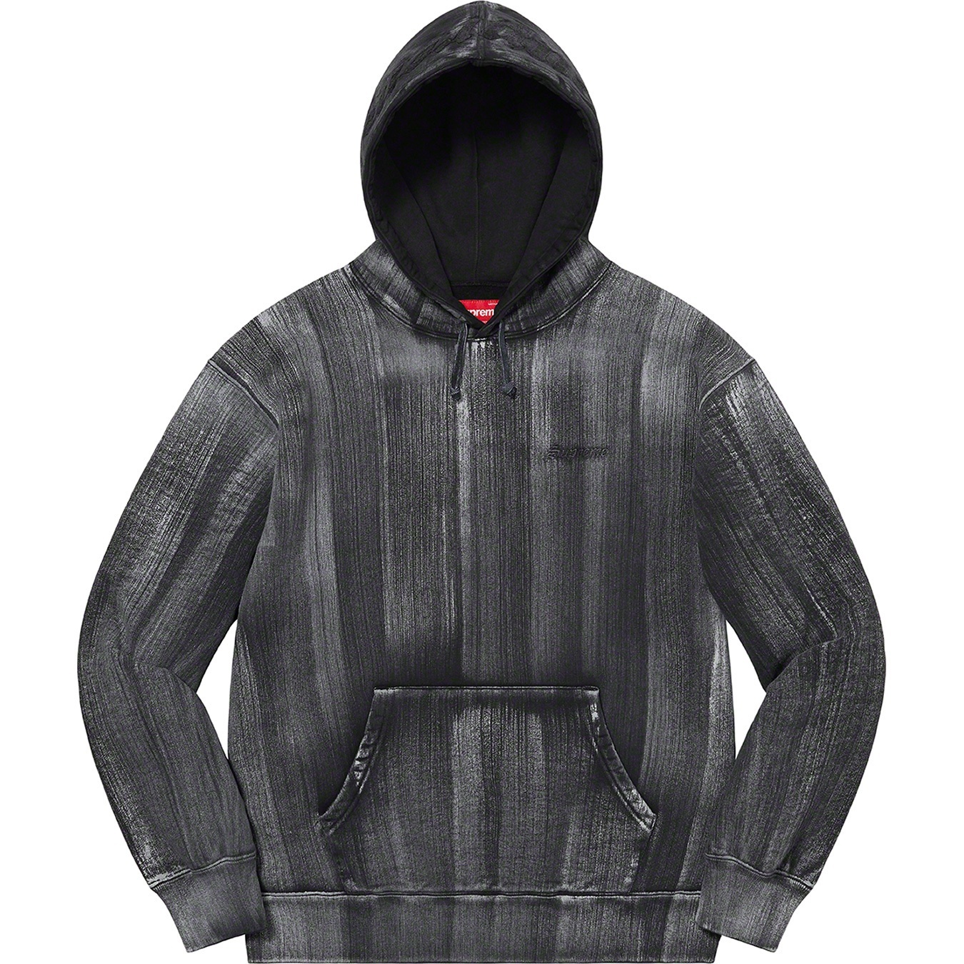 Brush Stroke Hooded Sweatshirt view 11